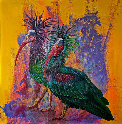 IBISES - a Paint Artowrk by KARMEN TOMSIC